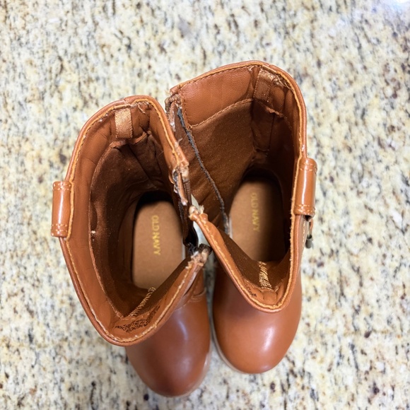 Old Navy Toddler Size 7 Brown Riding Boots - Picture 3 of 6